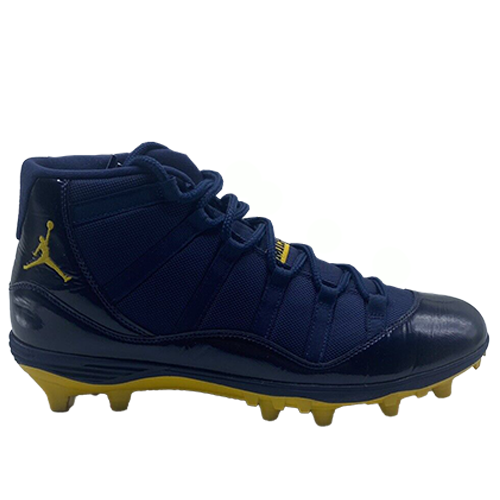 Michigan Wolverines Football Jordan Cleats – Iconic Style & Performance