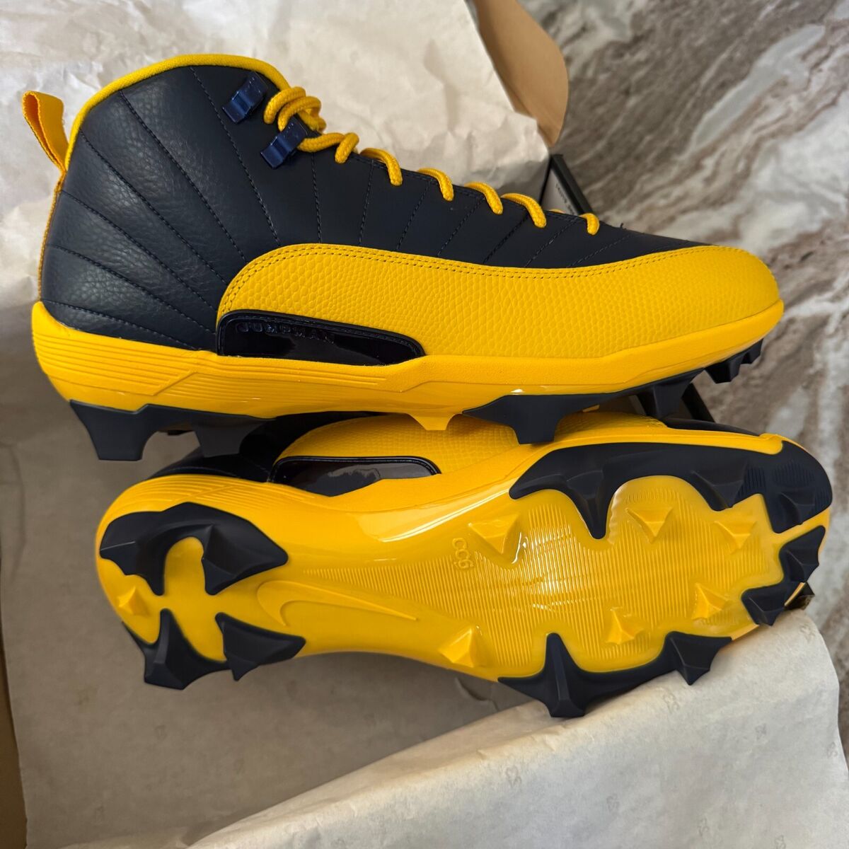 Michigan Wolverines Football Jordan Cleats – Iconic Style & Performance