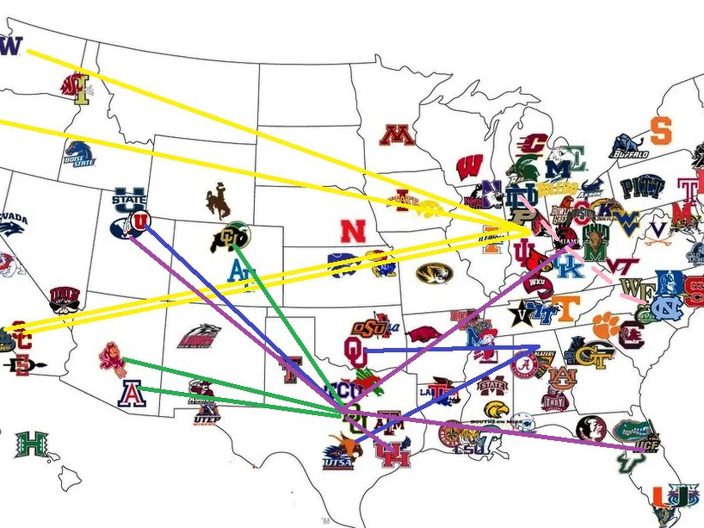 Latest Conference Realignment Rumors: Whats Next for College Leagues?