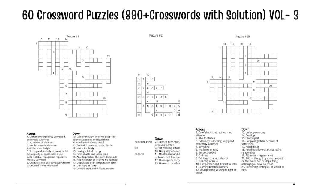 Solve the Floored Crossword Clue: 60 Possible Answers