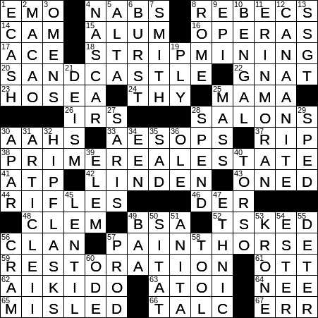 Solve the Floored Crossword Clue: 60 Possible Answers