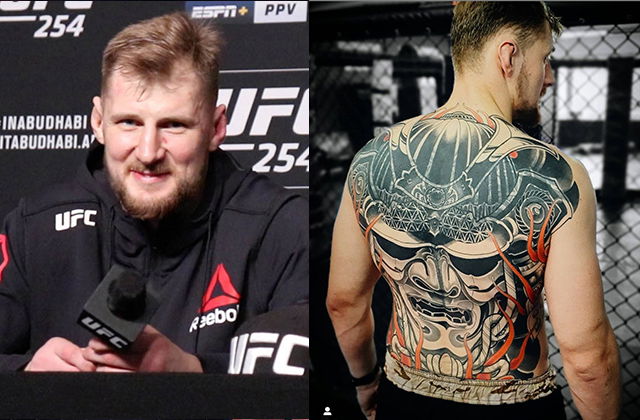 Why Alexander Volkov Got a Massive Back Tattoo After His UFC Loss