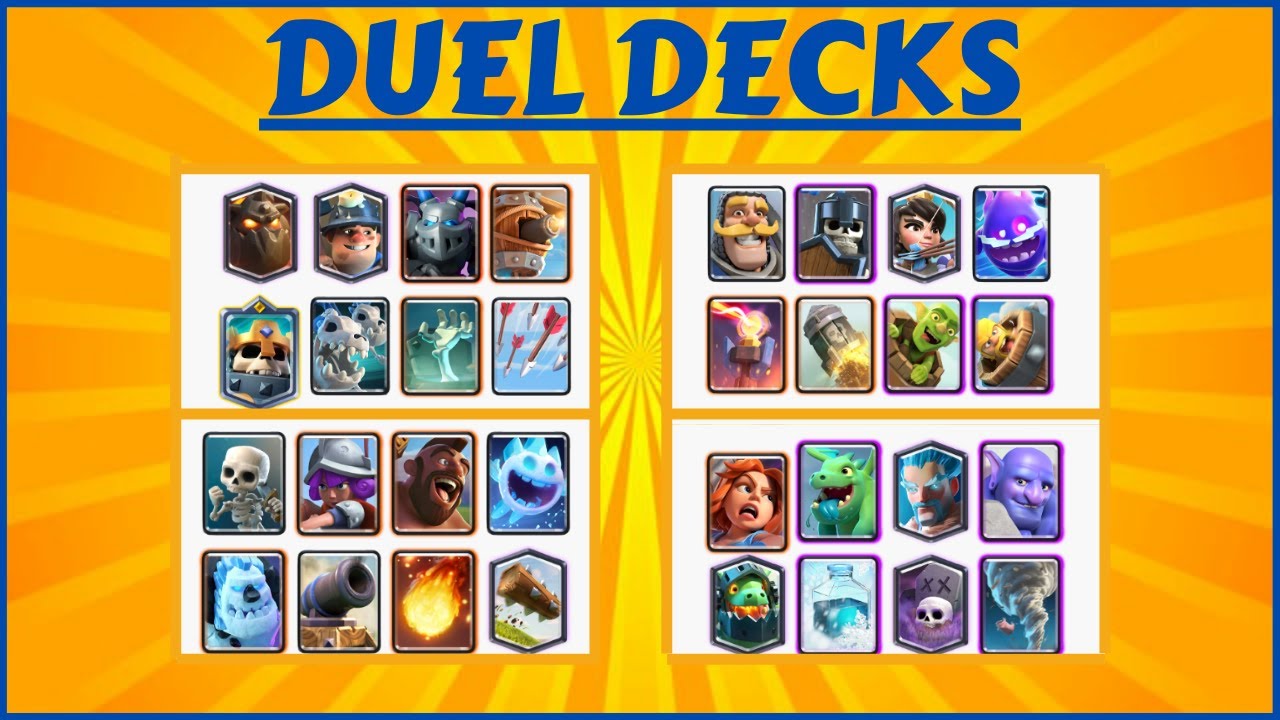 Clash Royale: Finding the Best Duel Decks for You