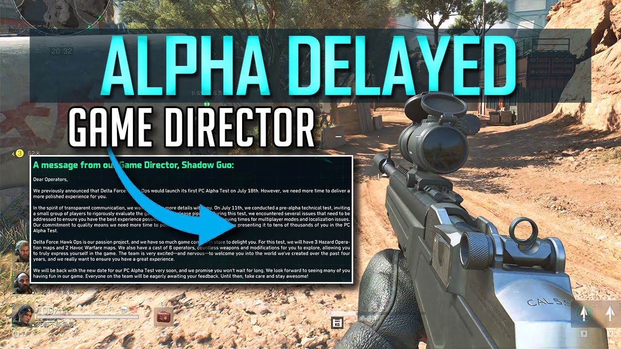 When is the Delta Force Hawk Ops Alpha Test? Check the countdown timer here, and get in the game!