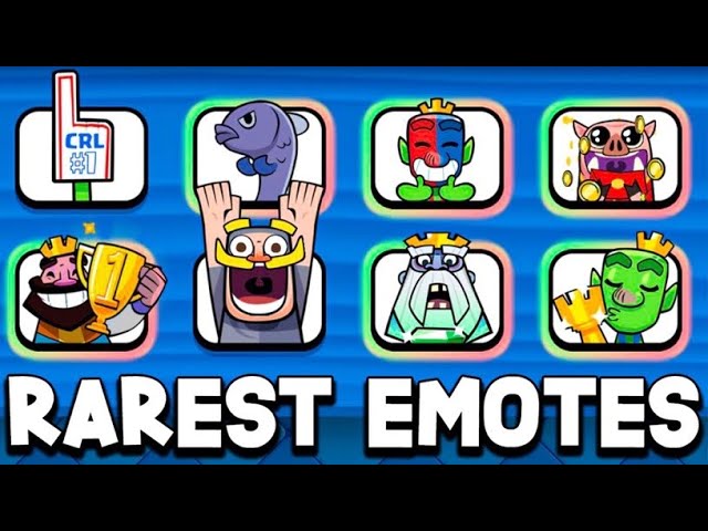 The Hunt for Rarest Clash Royale Emotes: Where to Find Them