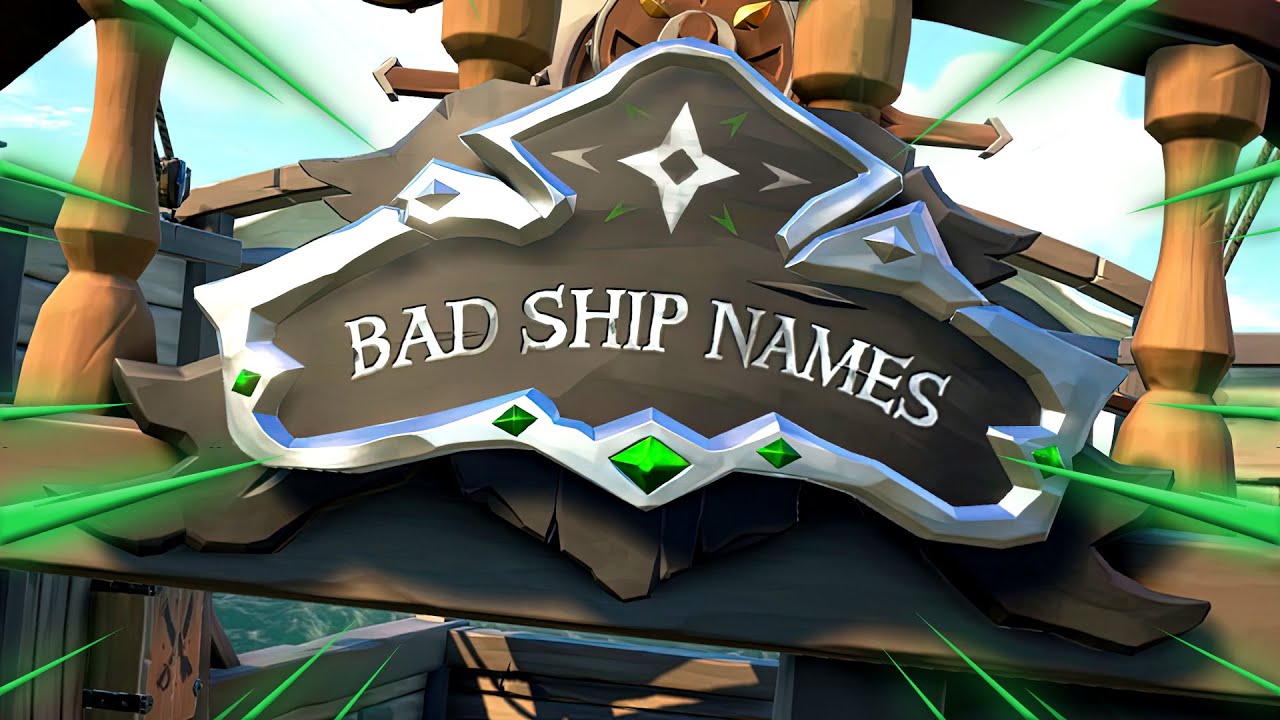 Good Ship Names Sea of Thieves (Funny and Cool Ideas)