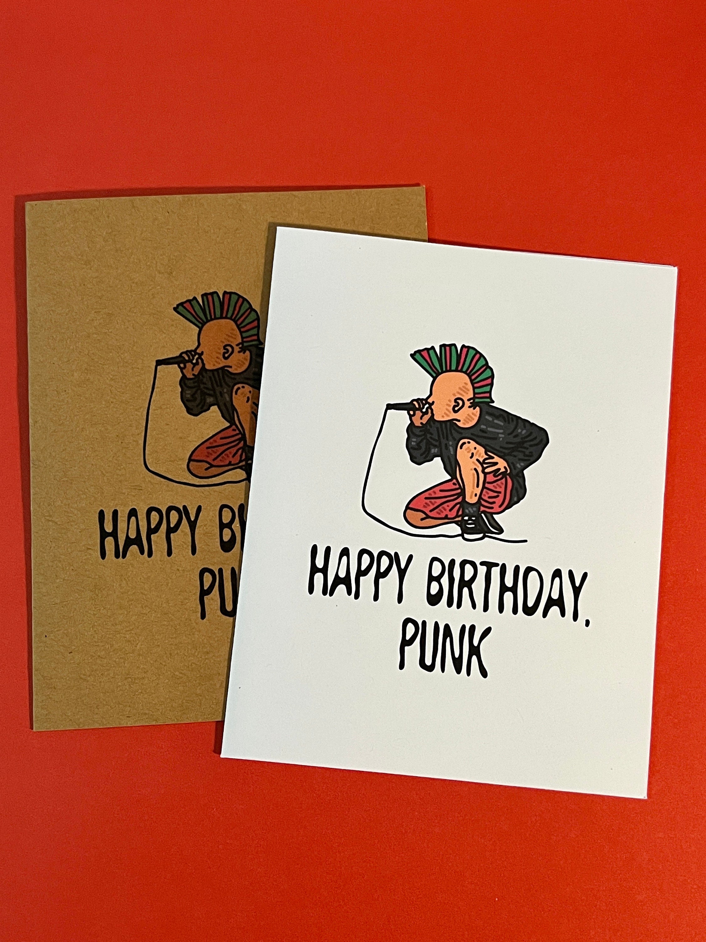 Find the Best Punk Birthday Card for Your Special Day