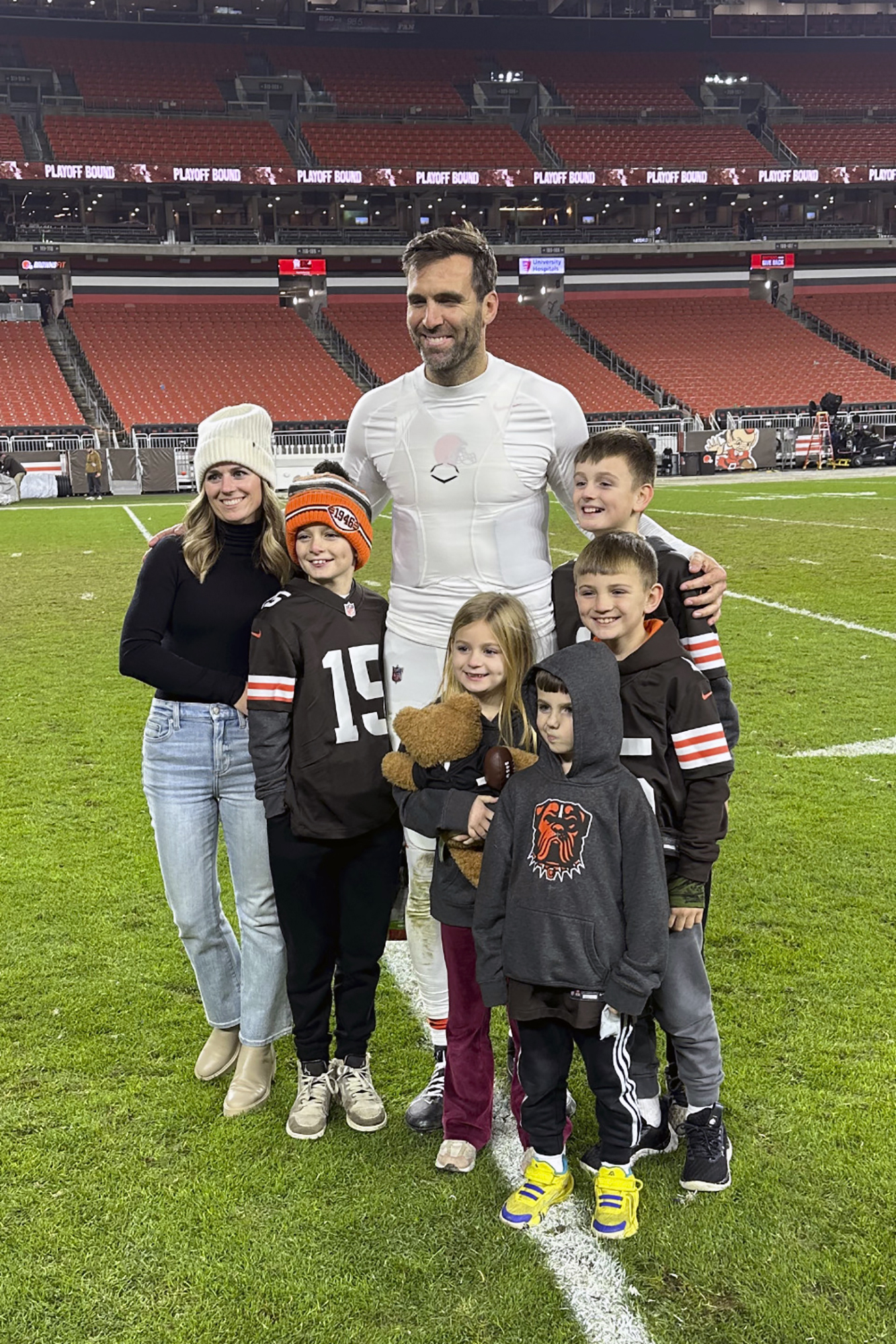 Touchdowns and Toddlers: How Many Kids Does Joe Flacco Have at his Home?