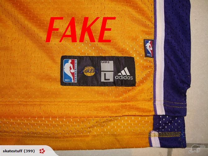 Jersey Lakers Adidas: Authentic vs Fake - How to Spot the Difference.