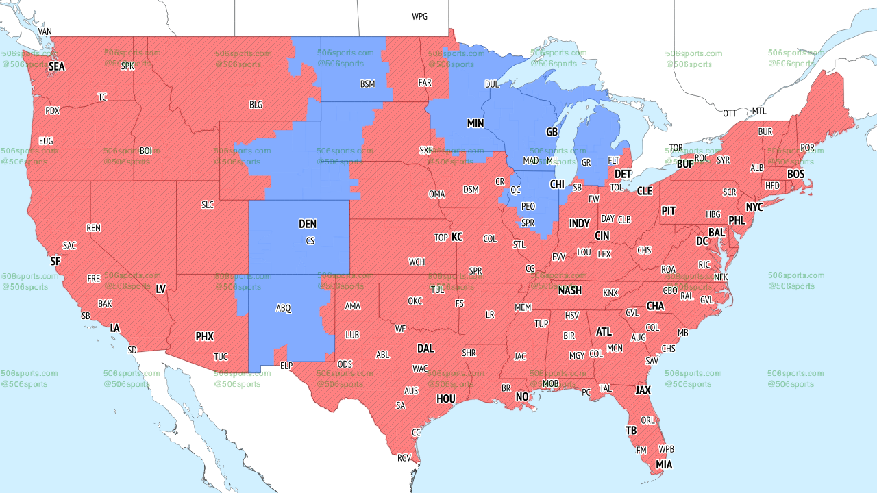 NFL Week 7 TV Map 2023: Find Out Which Channel the Game is on!