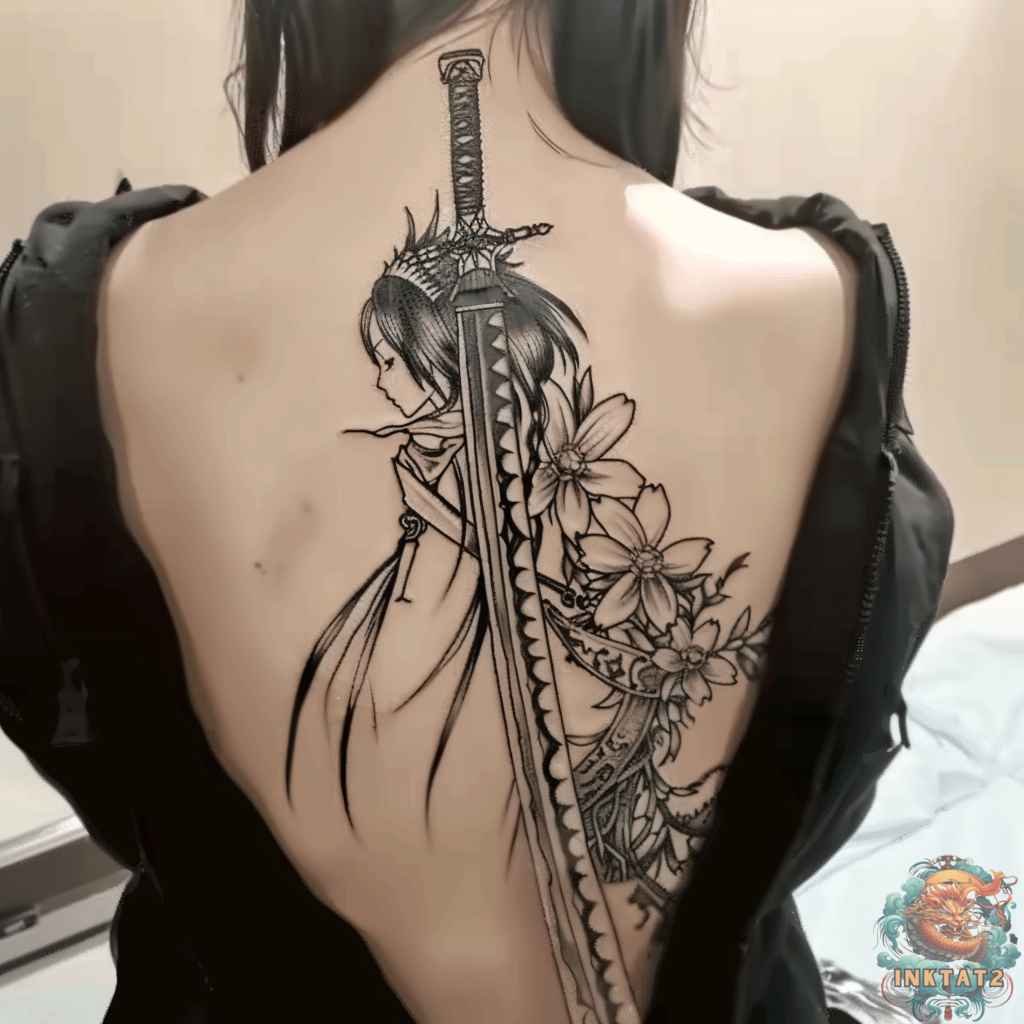 Get a Sword Back Tattoo:  Unpacking the Meaning and Symbolism