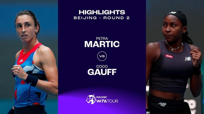 Gauff vs Martic live score,who will win?look here.